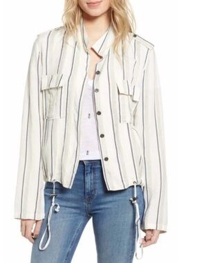 NWT RAILS Rowen Lightweight Linen Jacket XS
